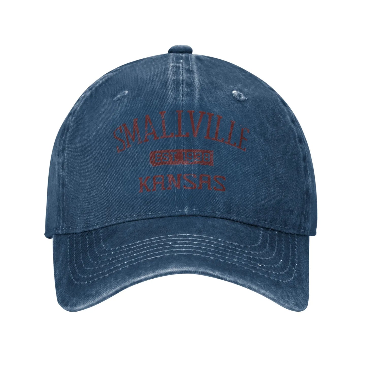Bleu Nuit / Unique Casquette Superman Smallville – Look Vintage Clark Kent