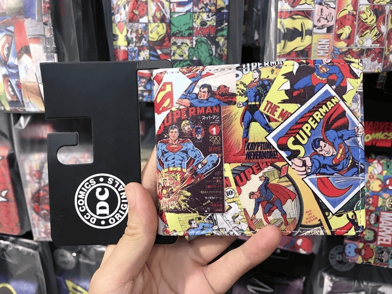 Comics Portefeuille Superman – Collage Comics Vintage