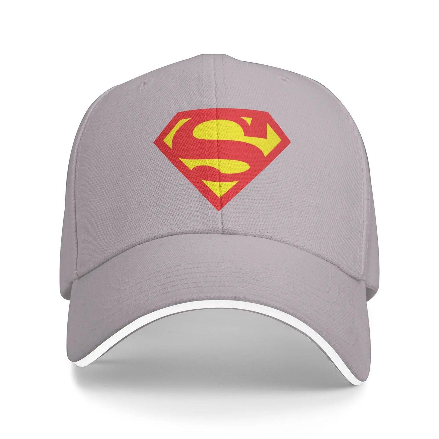 Gris / Unique Casquette Superman – Logo Classique 1978
