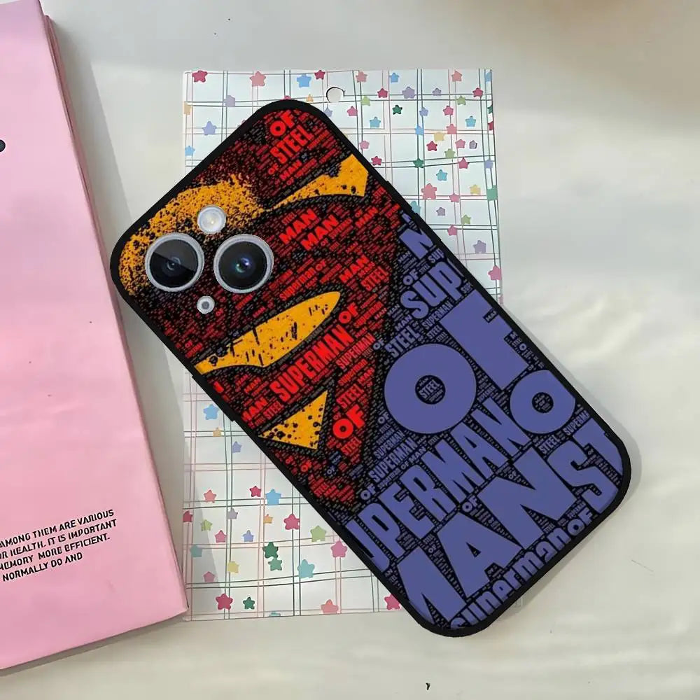iphone13ProMax / Style Comics Coque iPhone Superman – Style DC Comics