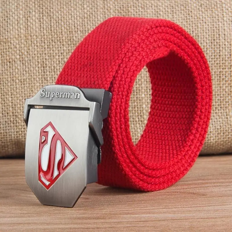 Rouge Ceinture Superman – Rouge DC Comics