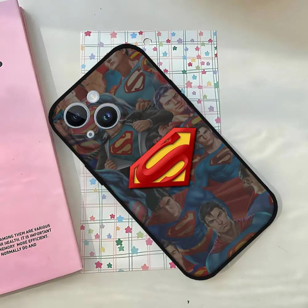 S Comics / iphone14 Coque iPhone Superman – DC Comics Collage