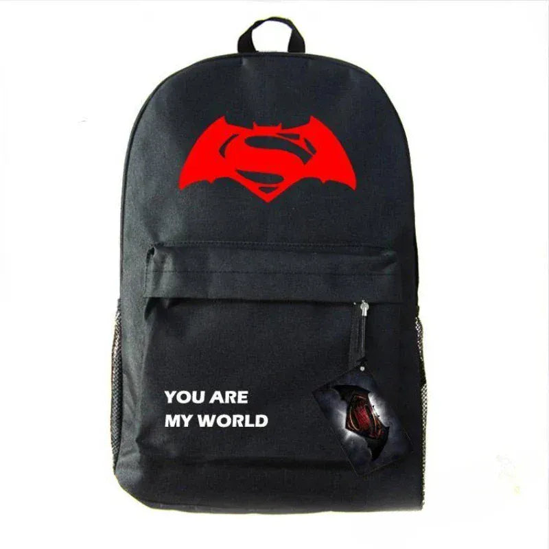 Superman X Batman Sac à Dos Superman x Batman – Logo Rouge DC Comics