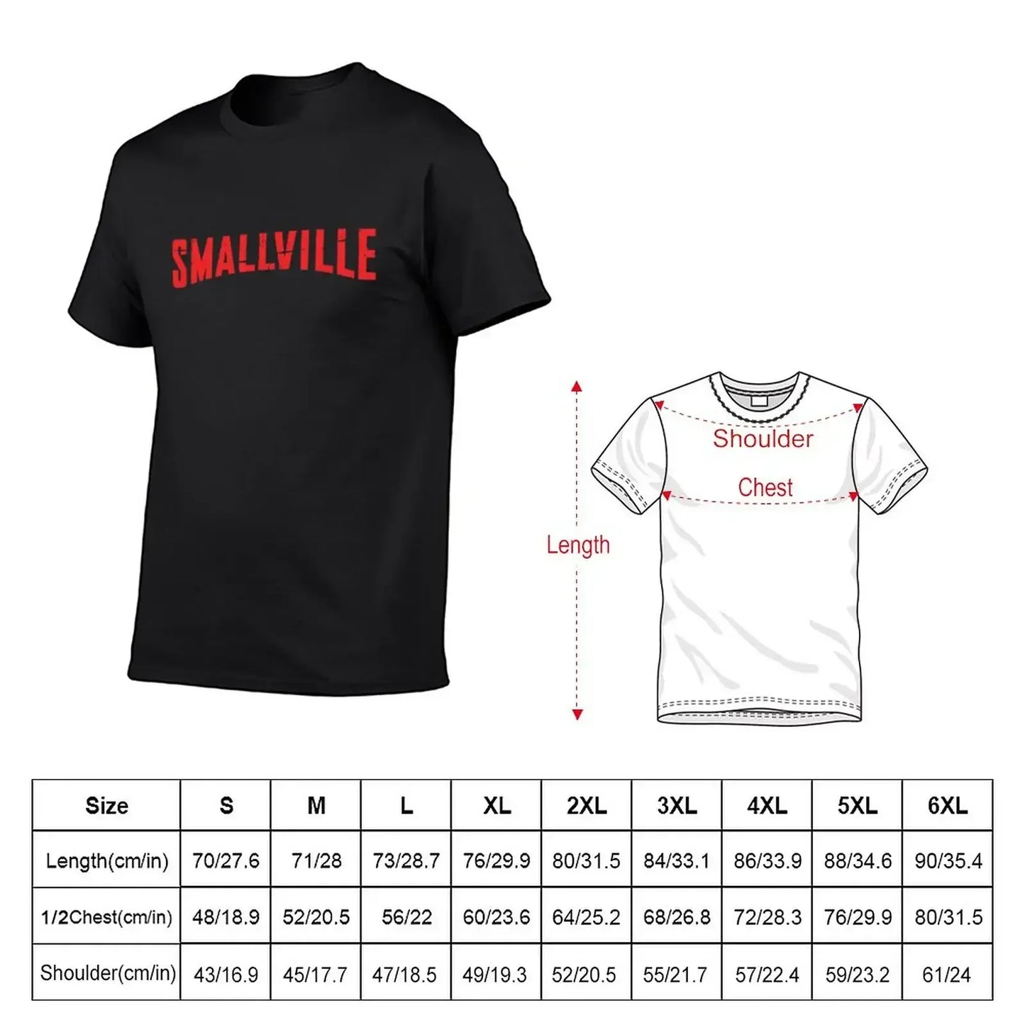 T-Shirt Smallville – Série Superman