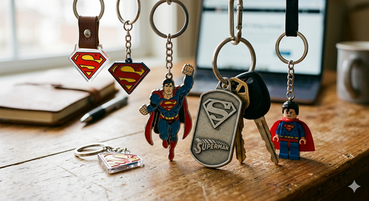 Porte-cles Superman : guide complet de la collection DC Comics