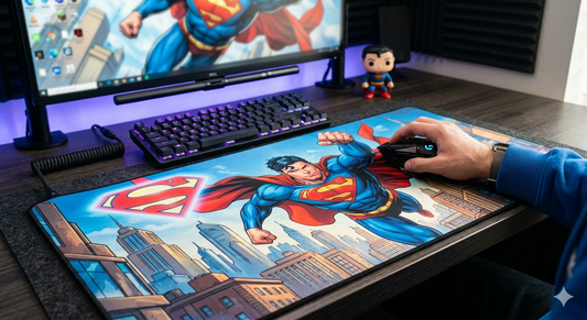 Tapis de souris Superman : guide d'achat complet pour gaming, bureau et streaming setup