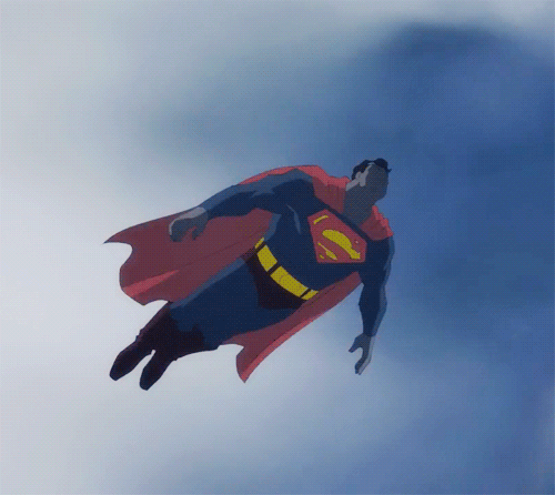 Gif superman en vol