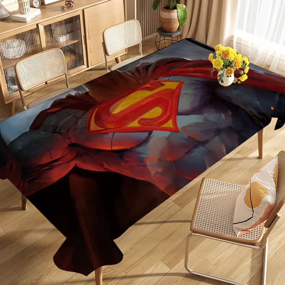 150x300CM Nappe Superman Logo Iconique – Nappe Logo Iconique