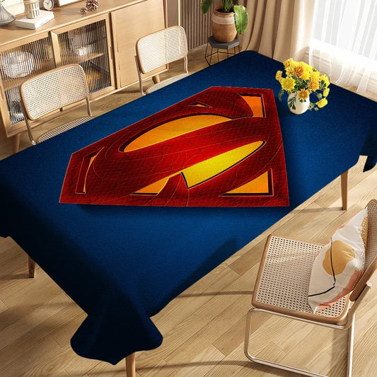 150x300CM Nappe Superman – Nappe de Table Logo Iconique
