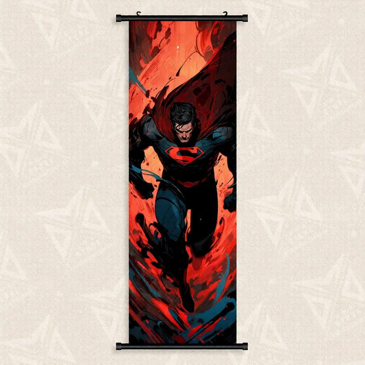 30x90cm(12x36inch) Toile Superman –  DC Comics en Action