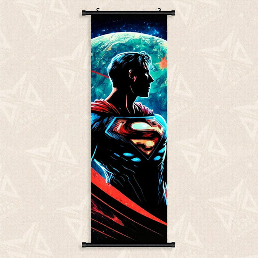 40x120cm(16x48inch) Toile Superman – Gardien de la Terre DC Comics
