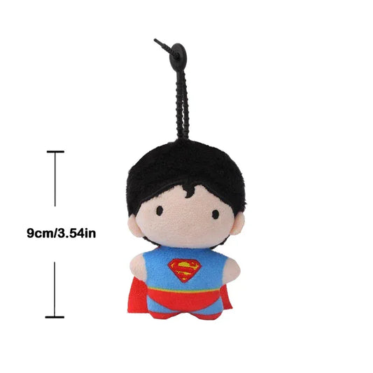 9cm Superman Porte-Clés Superman en Peluche – Accessoire DC Comics Tout Doux