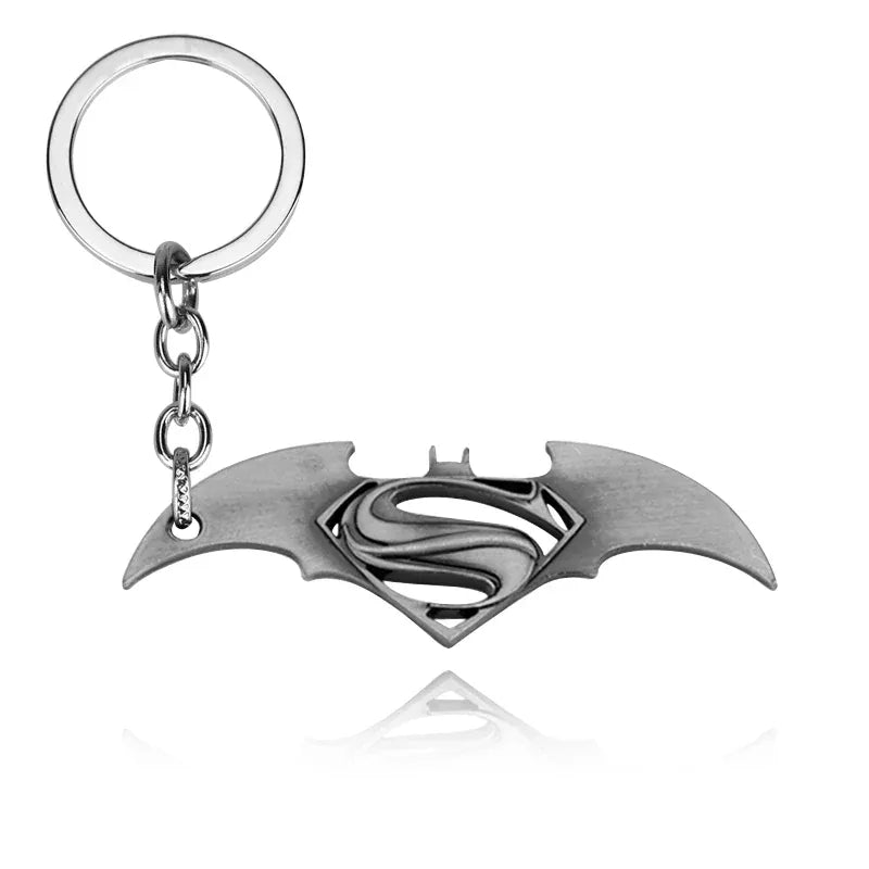 Argent Porte-clés Superman X Batman – Métal Argent DC Comics