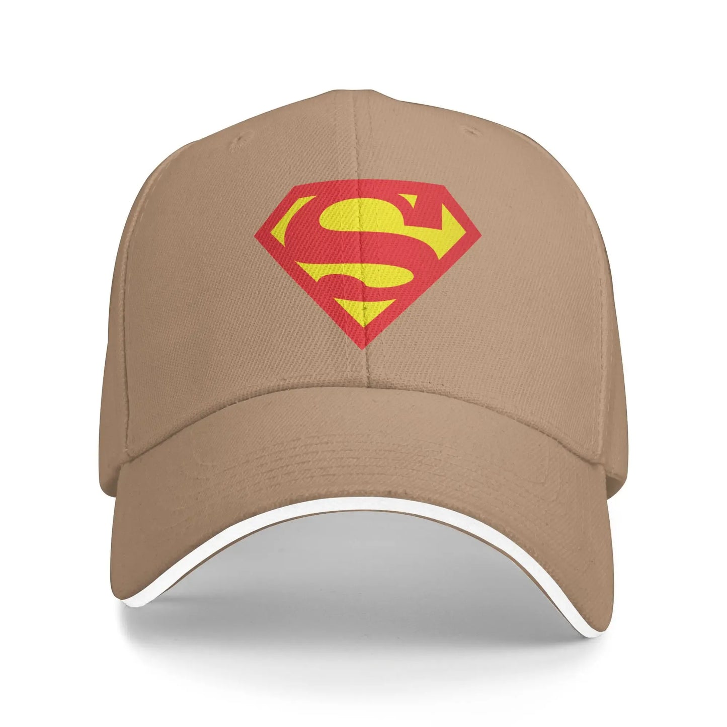 Beige / Unique Casquette Superman – Logo Classique 1978