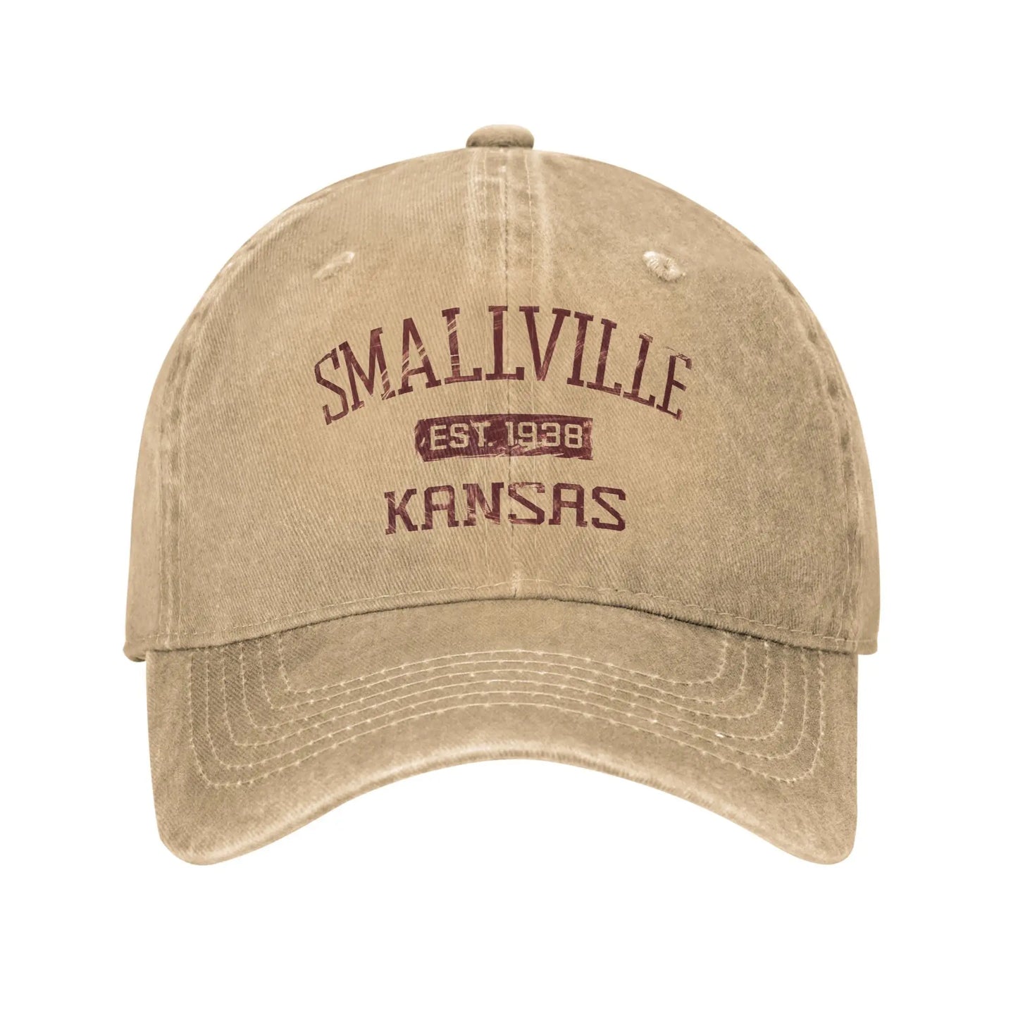 Beige / Unique Casquette Superman Smallville – Look Vintage Clark Kent