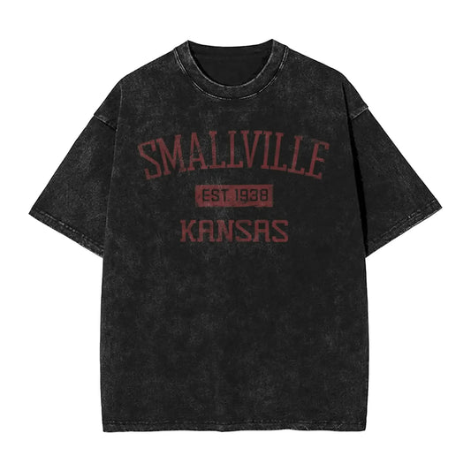black / M T-shirt Superman Smallville – Look Kansas Vintage