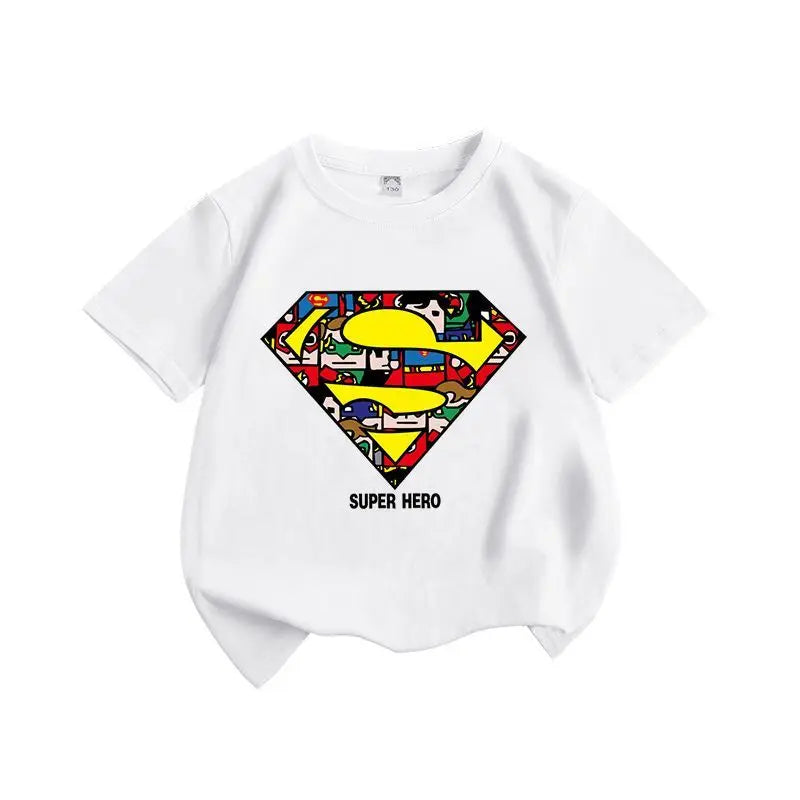 Blanc / 100 T-shirt Superman – Logo DC Comics 2025