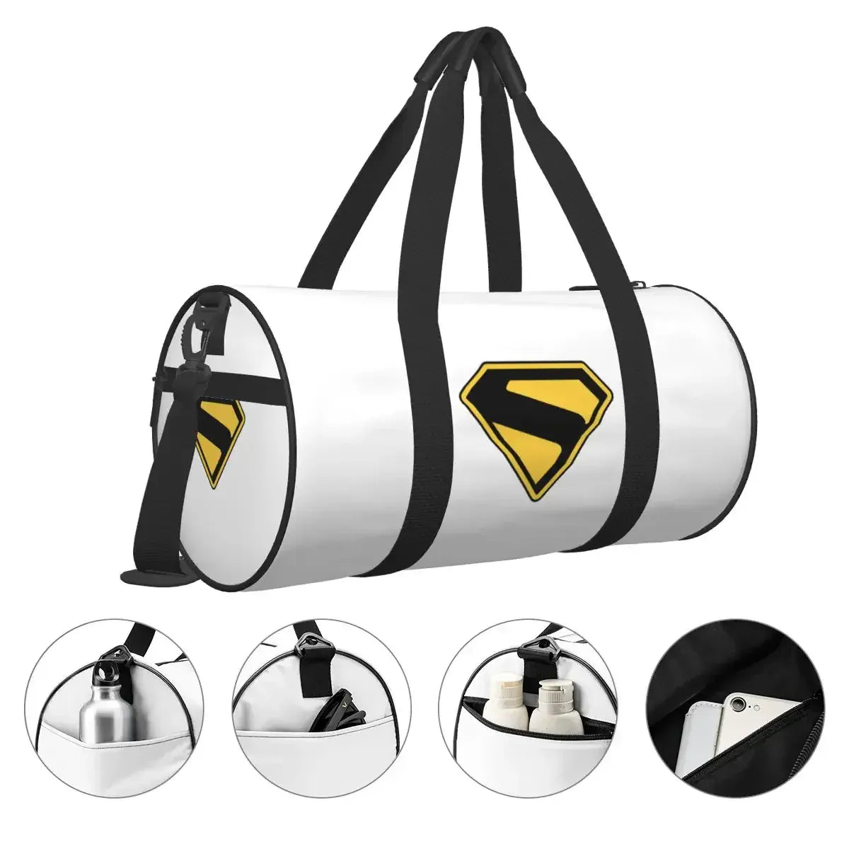 Blanc Sac de Sport Superman –  Polyvalent Design Iconique DC Comics