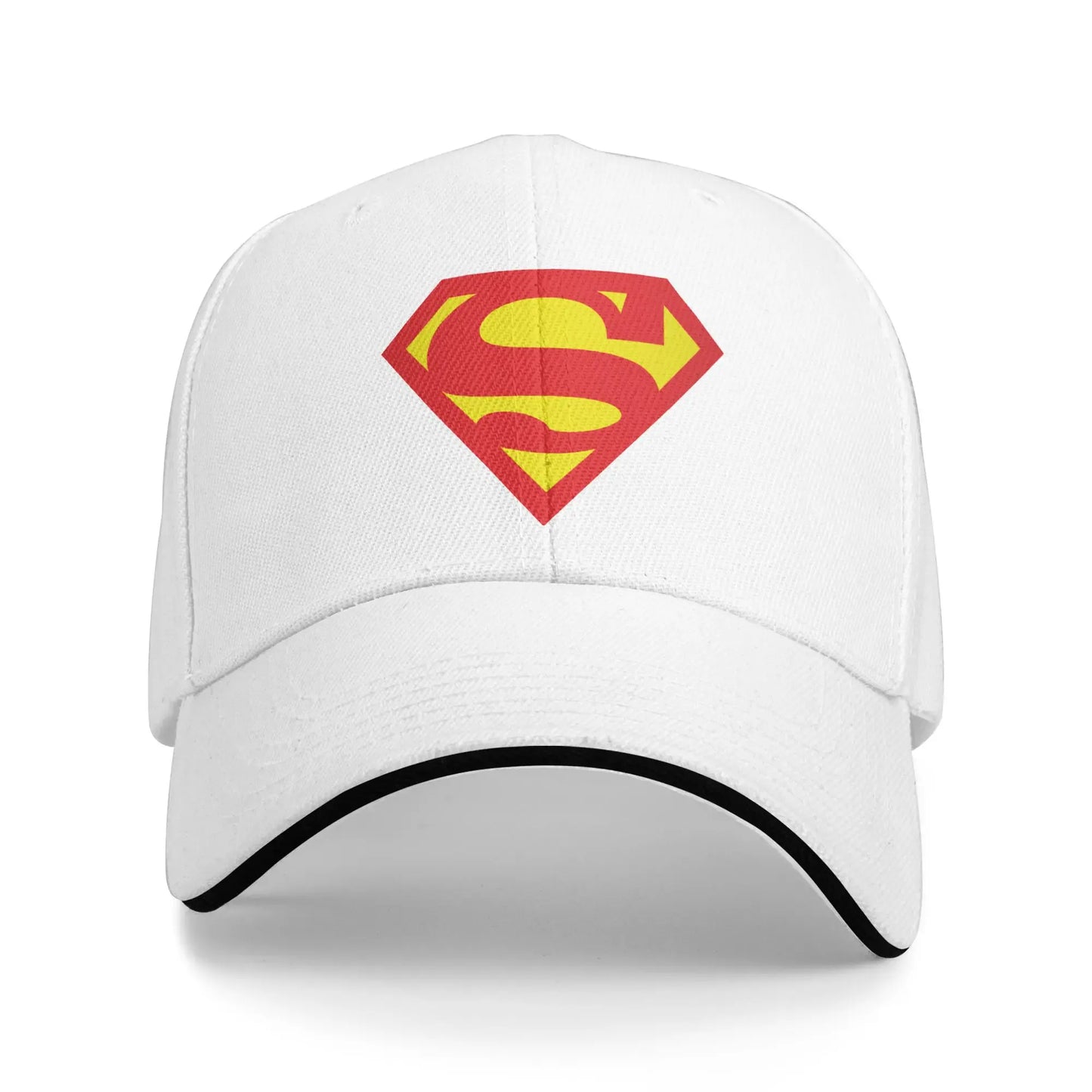 Blanc / Unique Casquette Superman – Logo Classique 1978
