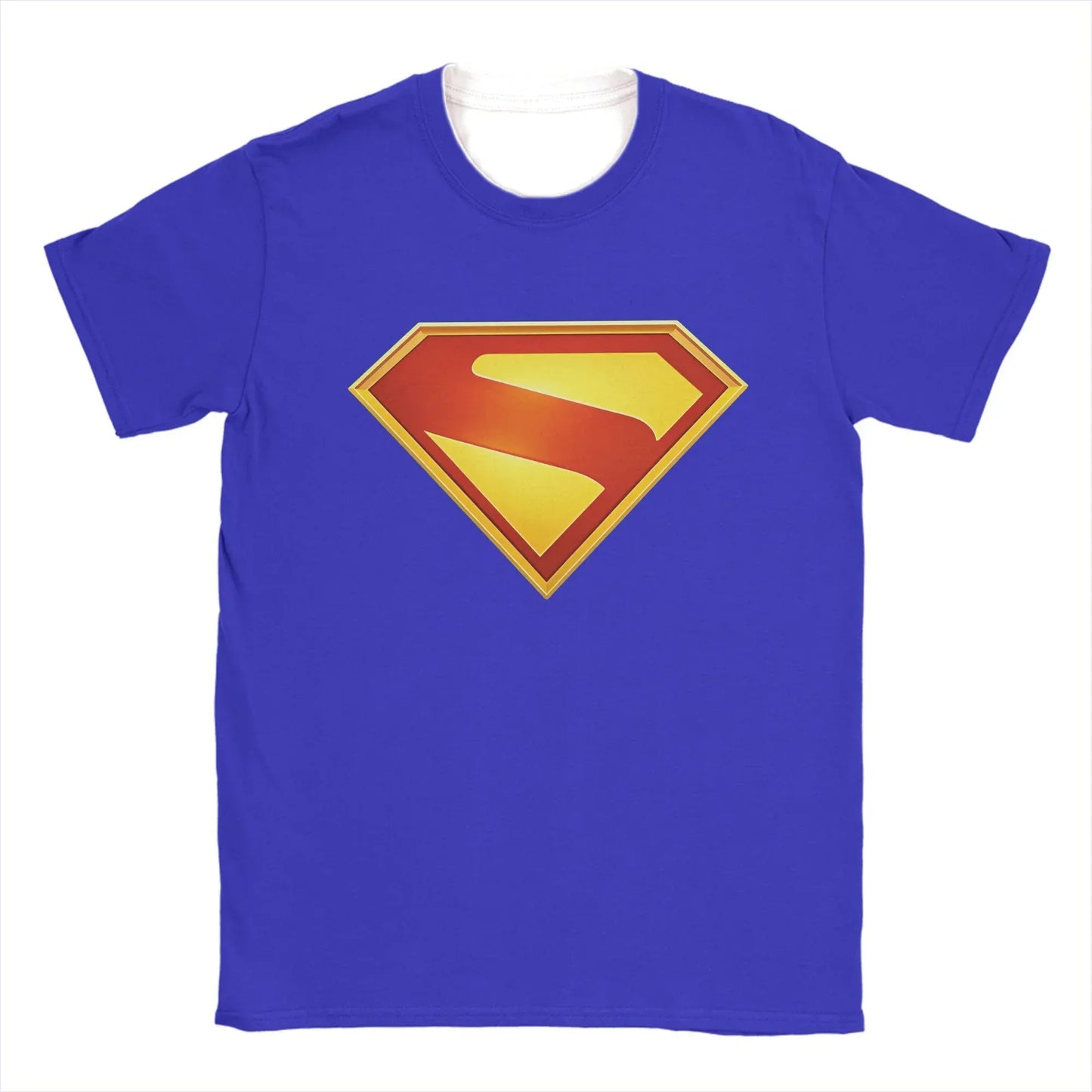 Bleu / 4XL T-shirt Superman – Logo Iconique 2025