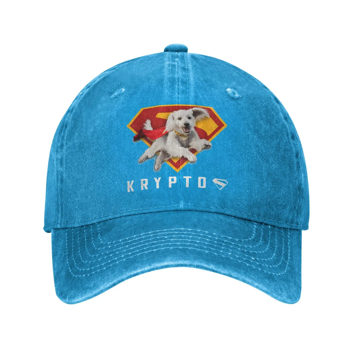 Bleu ciel / Unique Casquette Krypto Superman 2025 – Édition DC Comics