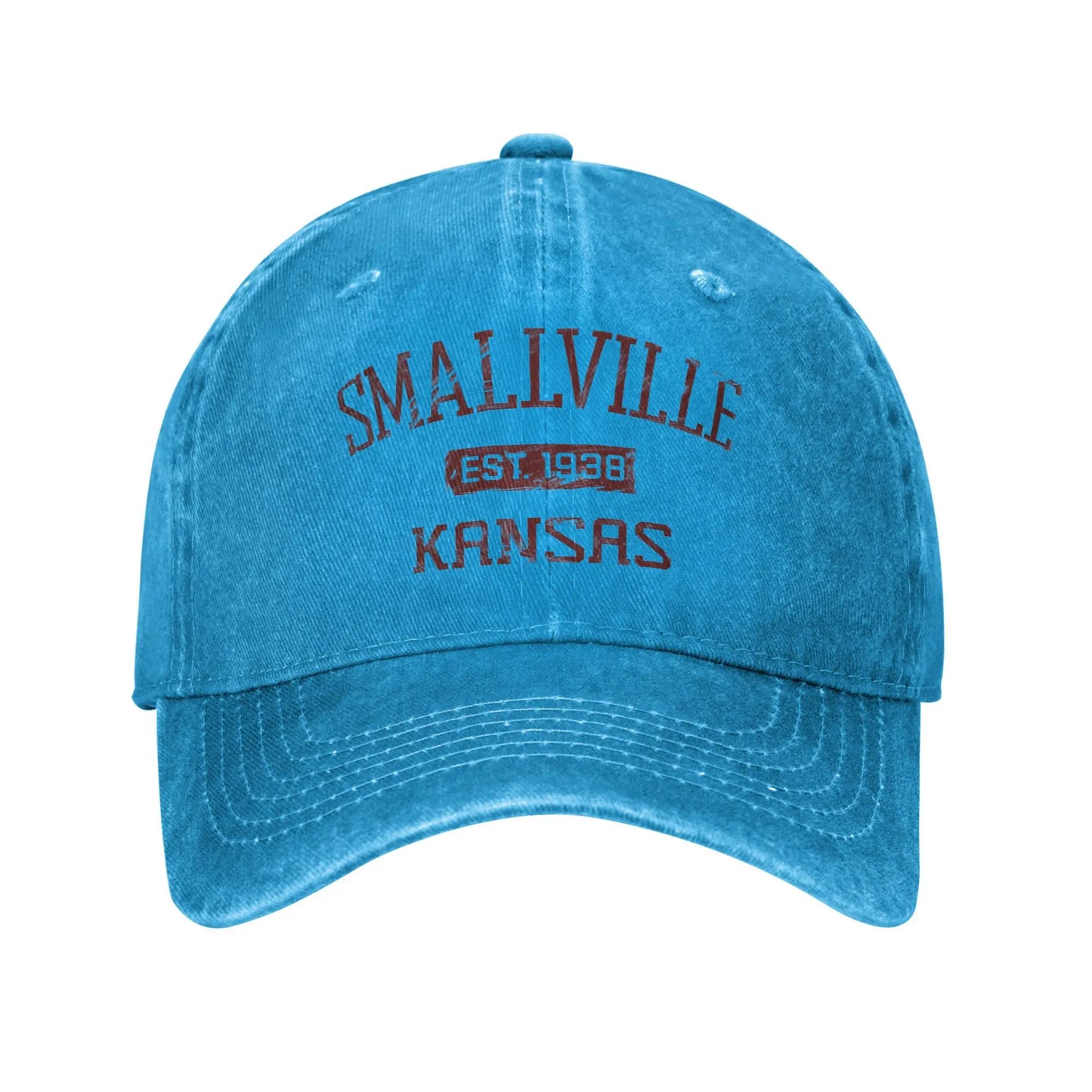 Bleu / Unique Casquette Superman Smallville – Look Vintage Clark Kent