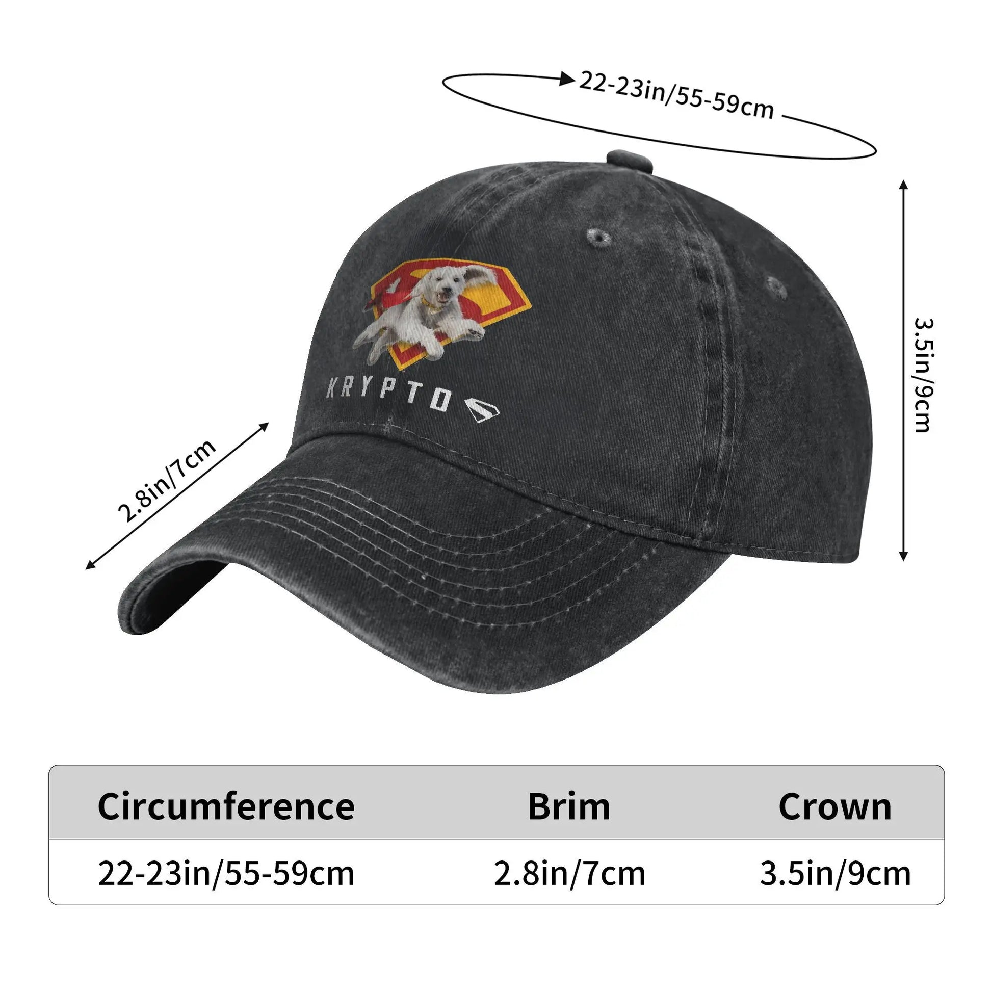 Casquette Krypto Superman 2025 – Édition DC Comics