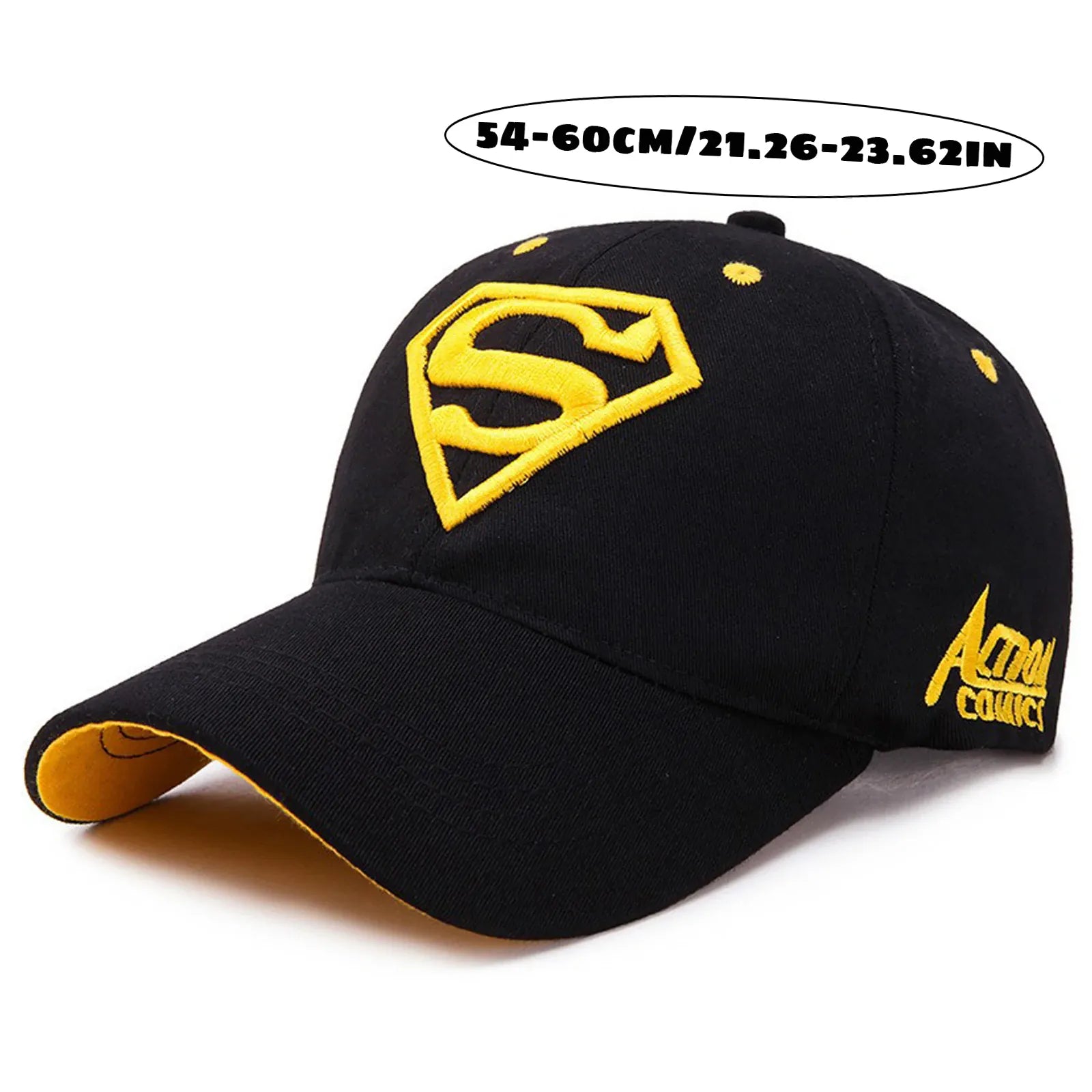 Casquette Superman – Logo Brodé Style Streetwear