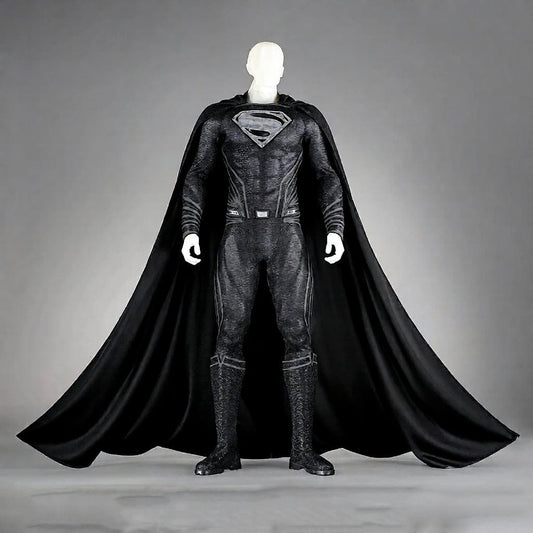 Costume complet / S Costume Superman Noir – Édition Cinéma