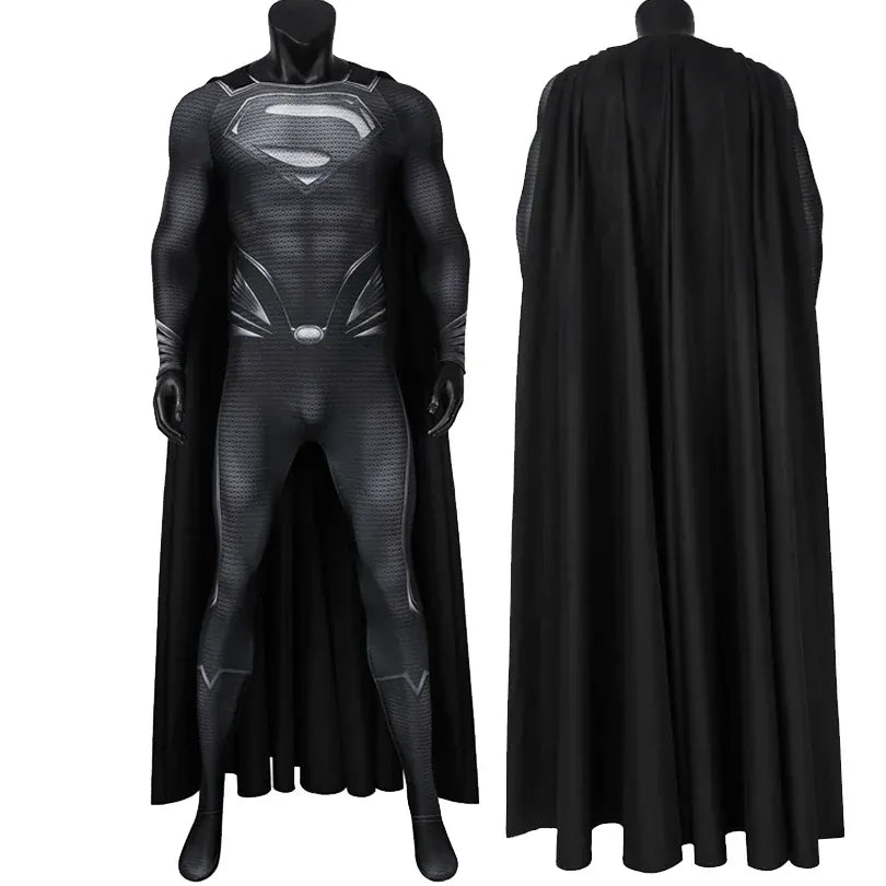 Costume Superman Noir – Man of Steel Édition Sombre