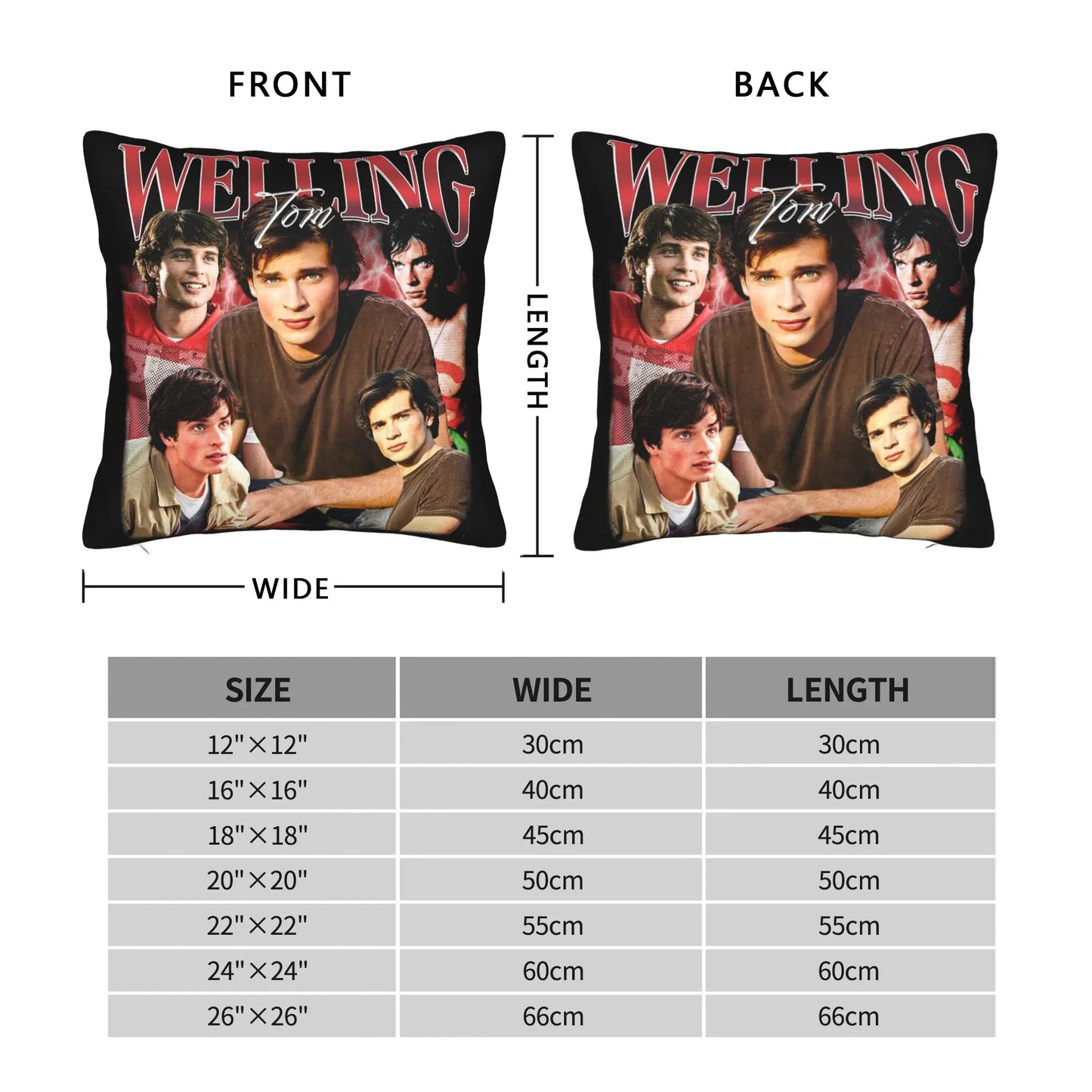 Coussin Superman Smallville –Tom Welling Vintage