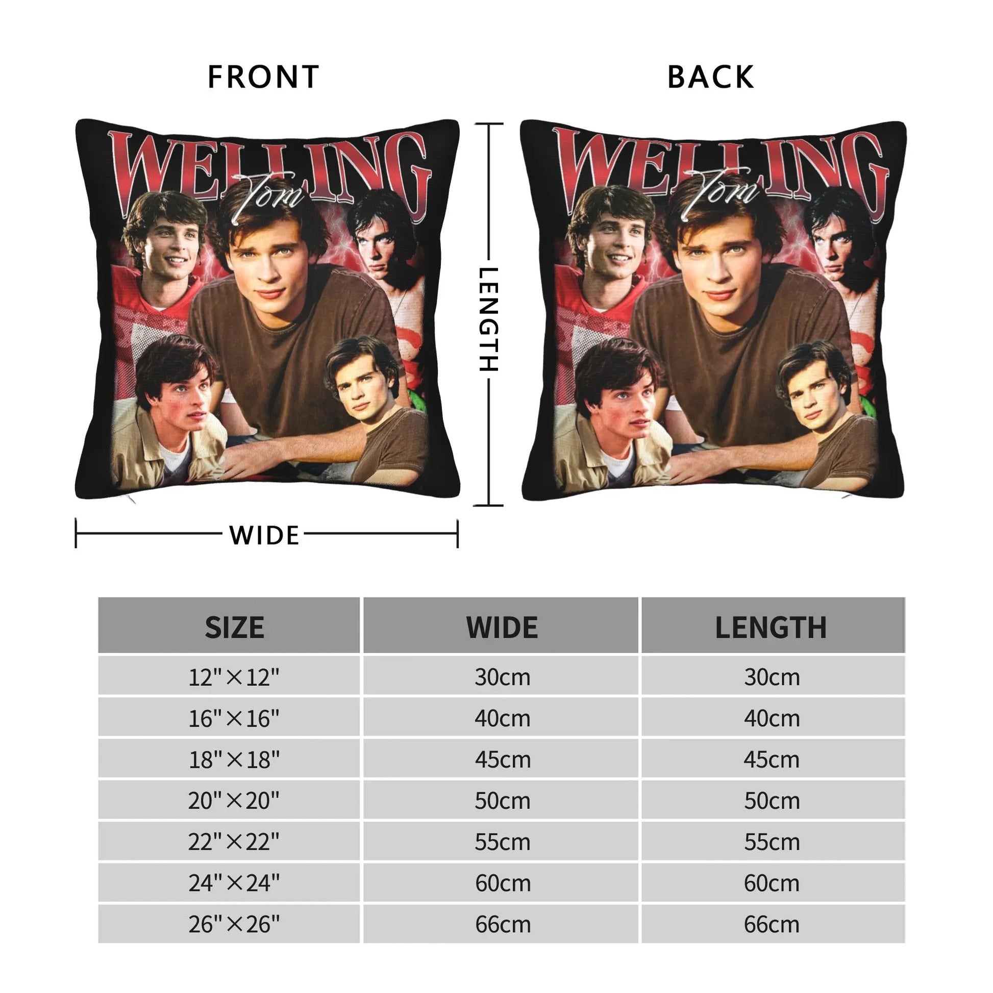 Coussin Superman Smallville –Tom Welling Vintage