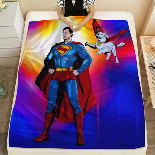 David x Krypto 2025 / 75x90cm Plaid Superman – David x Krypto 2025