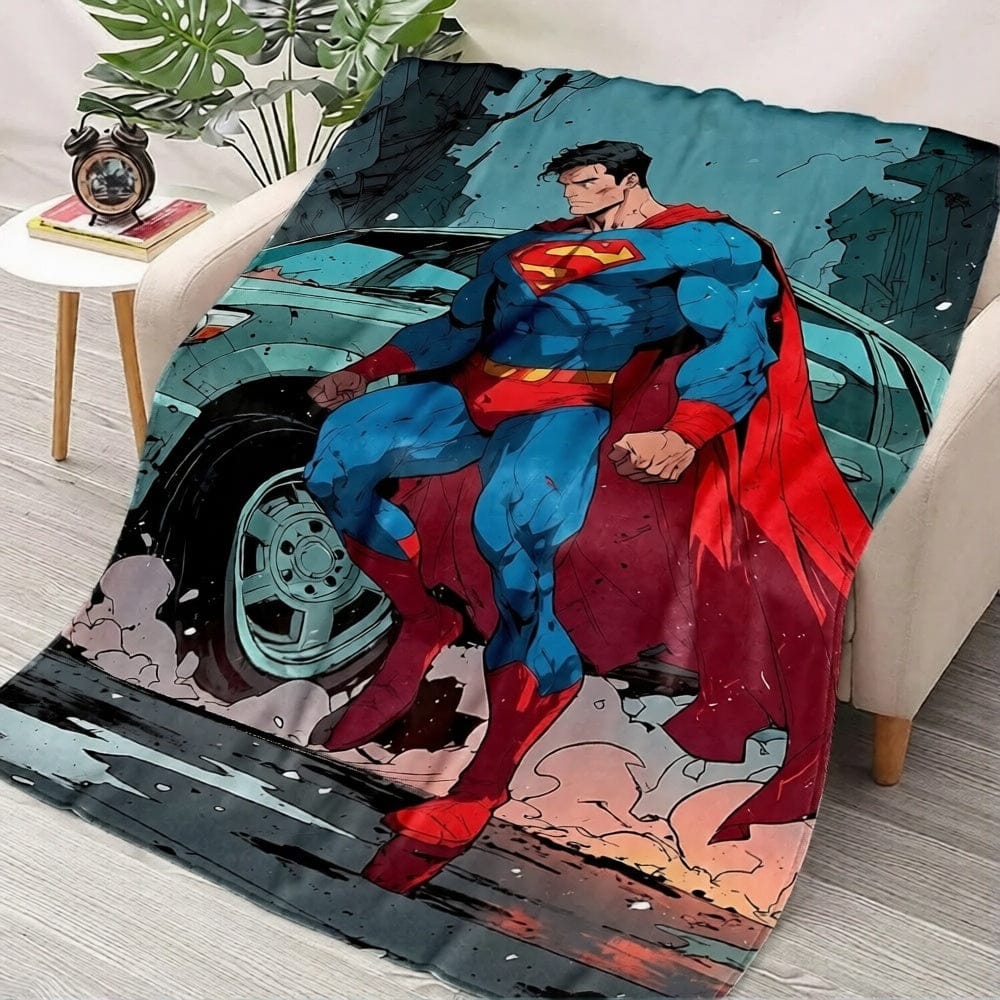 DC Cartoon / 75x90CM Plaid Superman – Héros Cartoon