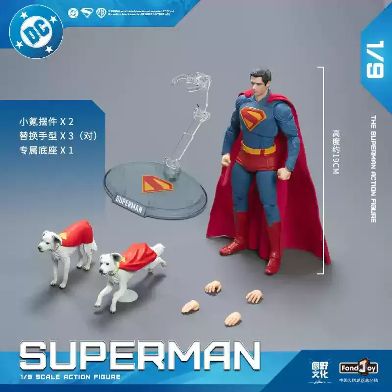 Deluxe Edition Figurine Superman – Action Figure de Collection DC Comics