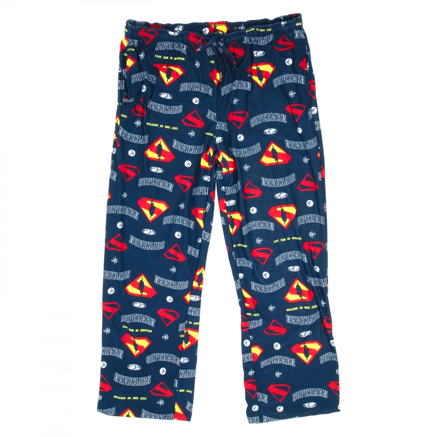 Emblème Iconique / L Pantalon Pyjama Superman – Édition Héros Iconique Emblèmes DC Comics