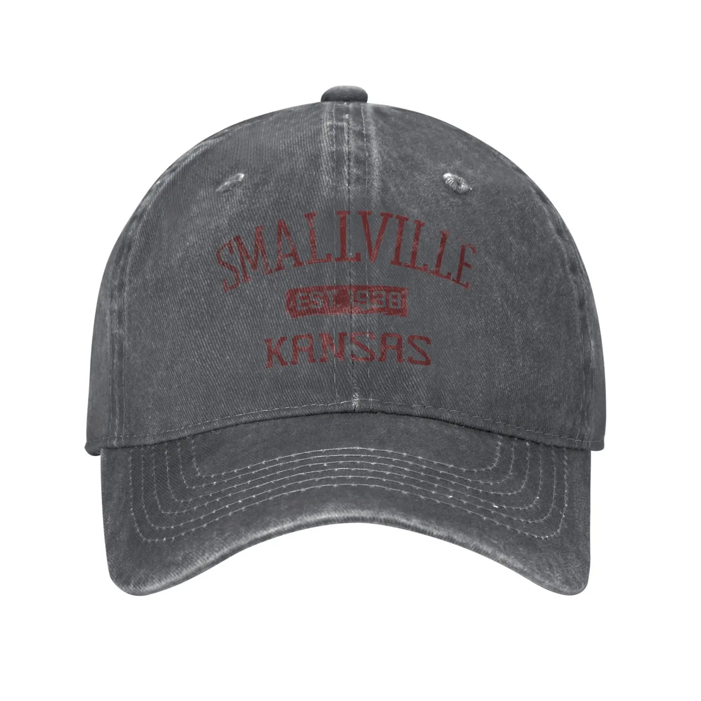 Gris Foncé / Unique Casquette Superman Smallville – Look Vintage Clark Kent