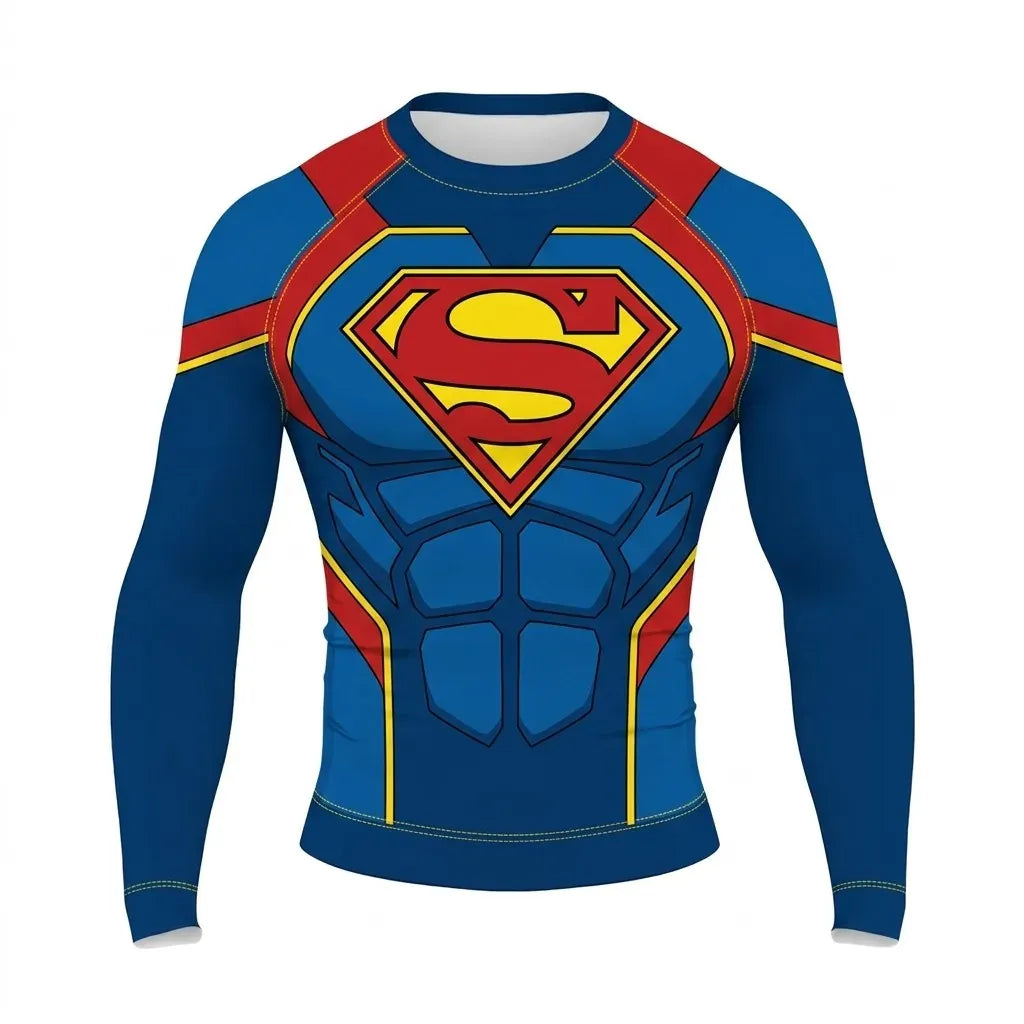 Homme Acier Iconique / 100 T-shirt Superman Compression - Homme Acier Iconique