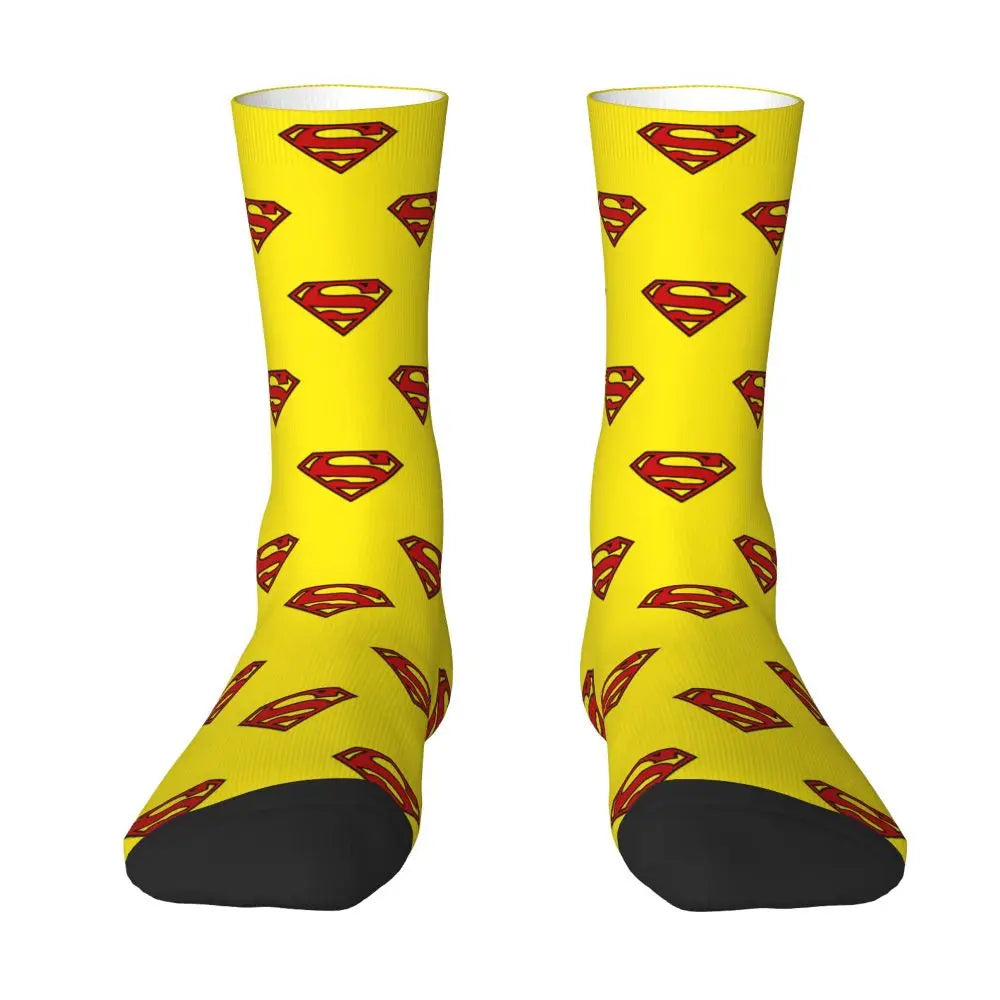 Jaune Chaussettes Superman Jaunes – Paire DC Comics