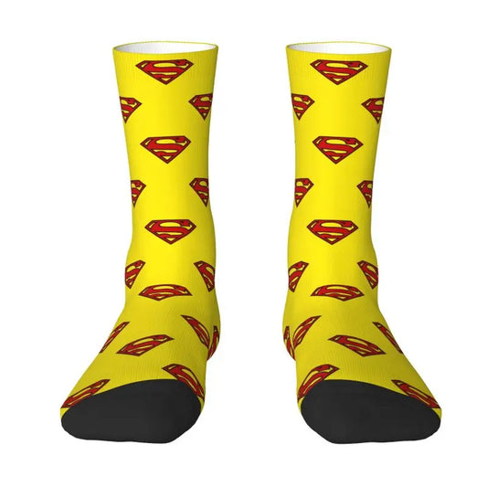 Jaune Chaussettes Superman Jaunes – Paire DC Comics
