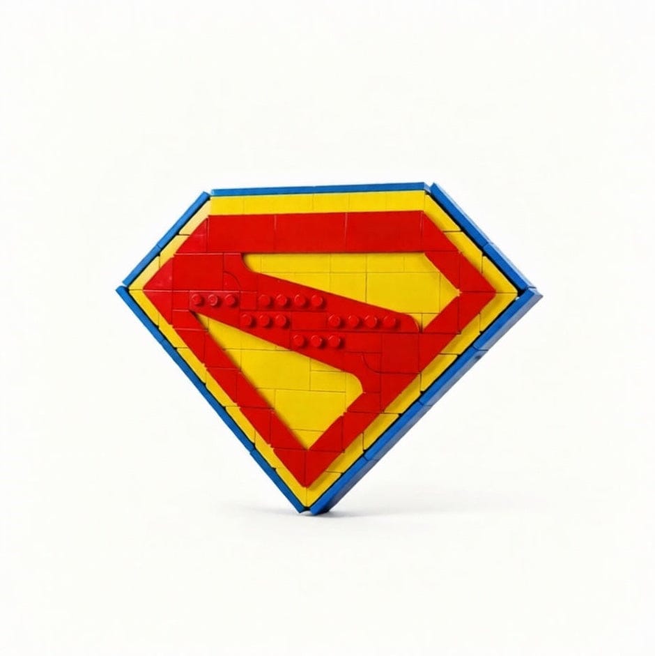 Logo 2025 Jouet Superman à Construire – Logo Iconique à Construire 2025