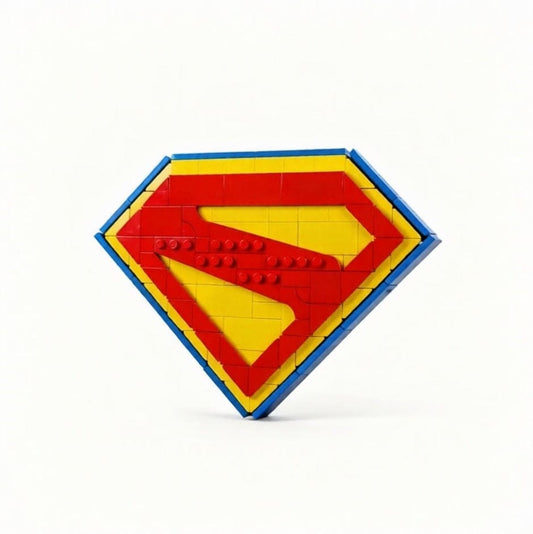 Logo 2025 Jouet Superman à Construire – Logo Iconique à Construire 2025