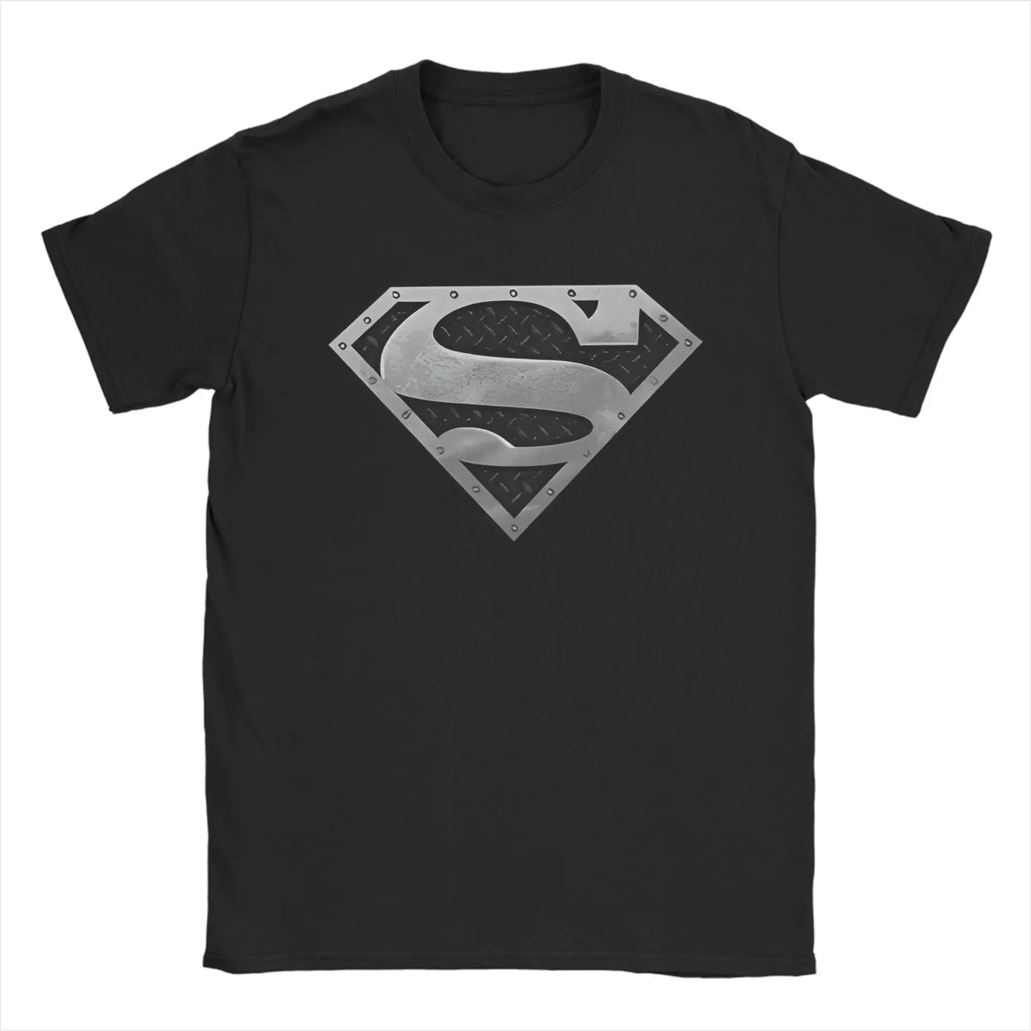 Logo Métal Argenté / S T-Shirt Superman - Logo Métal Argenté