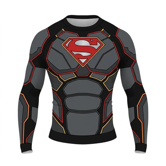 Logo Métalisée Comics / 100 T-shirt Superman Compression - Logo Métalisée Comics