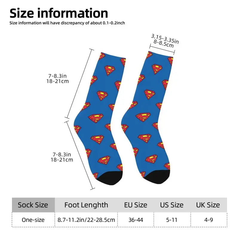 Logo superman Chaussettes Superman – Paire DC Comics