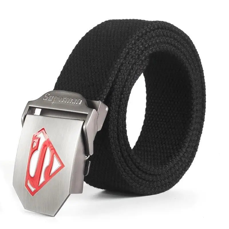 Noir Ceinture Superman – Accessoire Geek Noire DC Comics