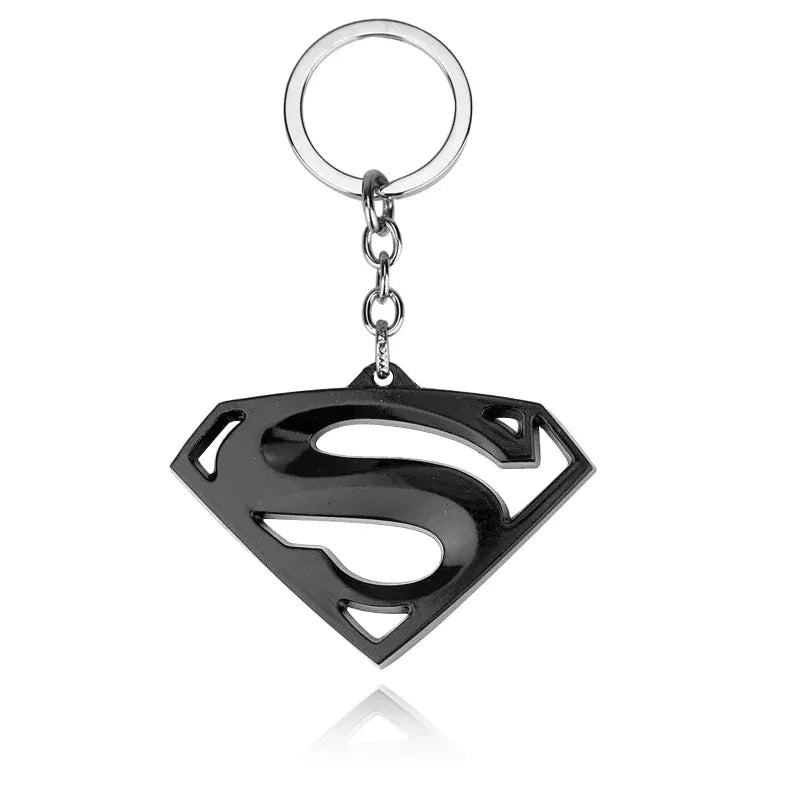 Noir Porte-clés Superman – Logo S Noir DC Comics