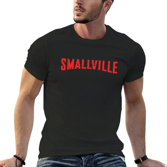Noir / S T-Shirt Smallville – Série Superman