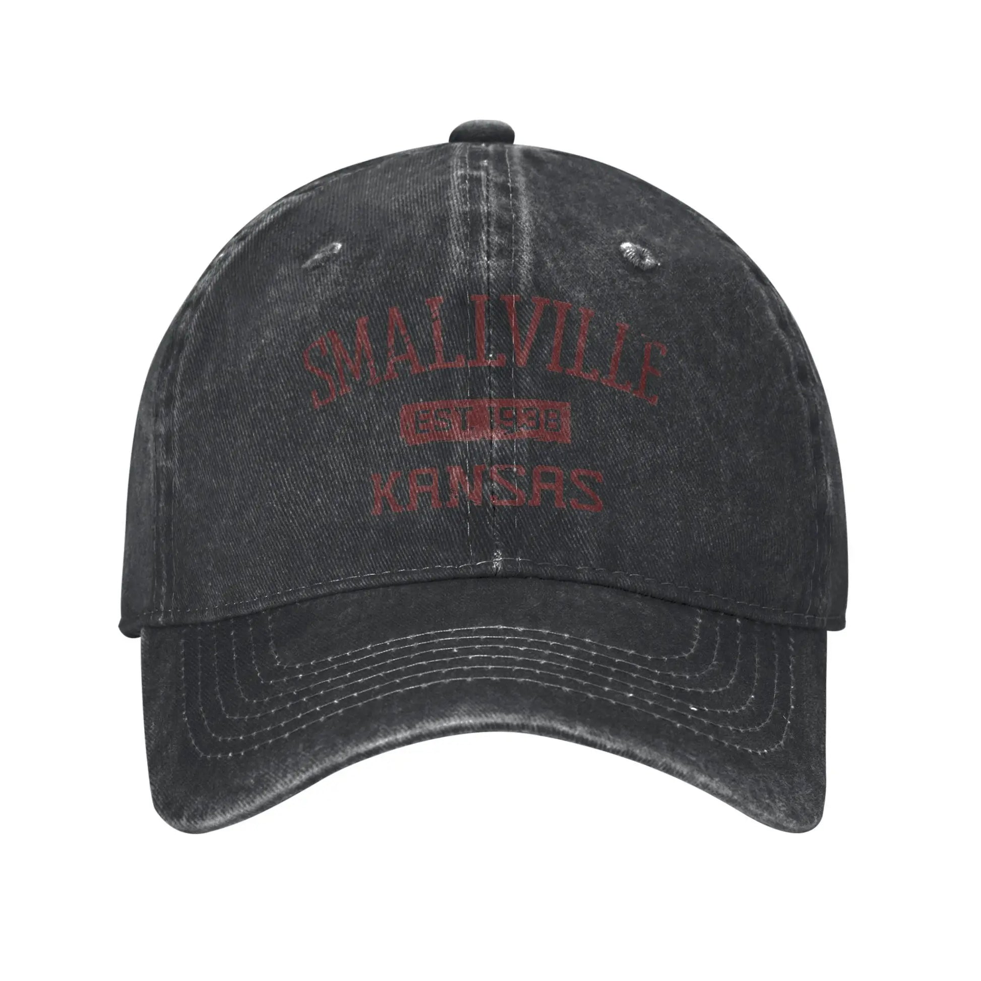 Noir / Unique Casquette Superman Smallville – Look Vintage Clark Kent