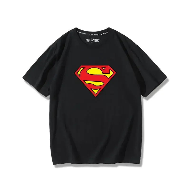 Noir / XXXL T-Shirt Superman Enfant – Logo Classique